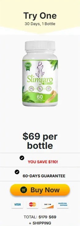 SlimJaro1 bottle price