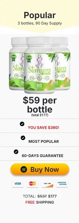 SlimJaro  price 3 bottle